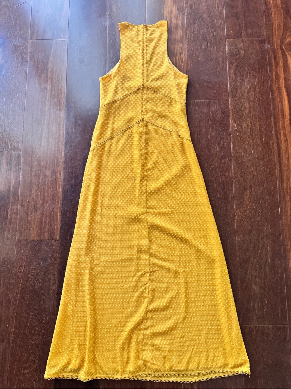 House of Harlow x REVOLVE Allegra Mustard Yellow Boho Maxi Dress - Picture 9 of 16